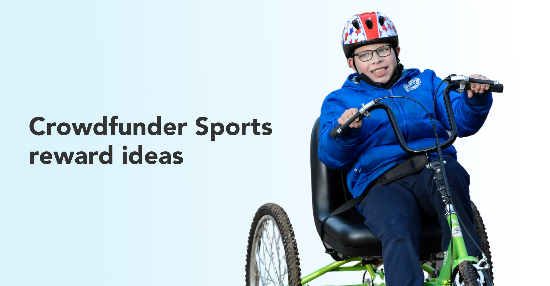 Crowdfunder Sports reward ideas